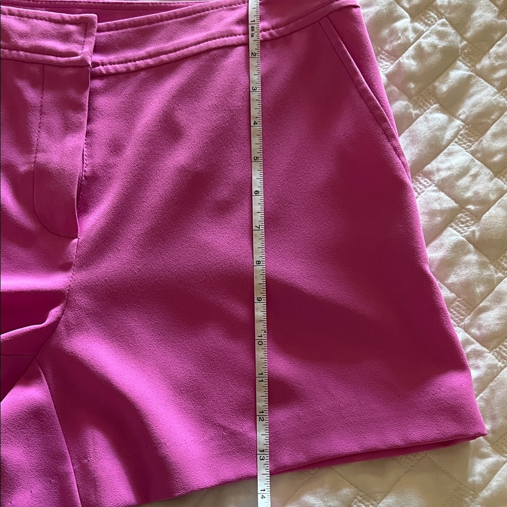 Trina Turk Vibrant Pink High Waist Shorts - Picture 8 of 9